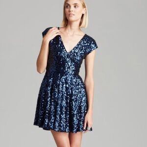french connection blue sequin dress Navy for Sale up to 90% Off: Poshmark Dress wholesalers